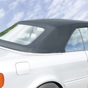 CAPOTE AUDI 80 IN TESSUTO SONNENLAND BORDEAUX CON LUNOTTO IN PVC