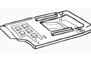 PIANALE SINISTRO FIAT 500 GIARDINIERA