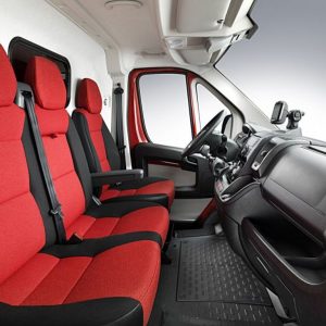 TESSUTO FIAT DUCATO 2006 ROSSO BICOLORE CENTRALE