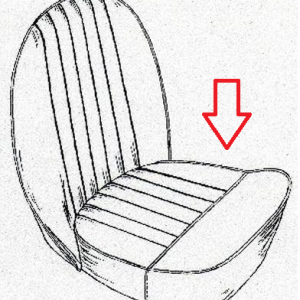 IMBOTTITURA SEDUTA TRIUMPH SPITFIRE MK1 (1962-64)