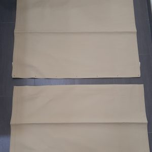 CAPOTE FIAT PANDA IIS PVC BEIGE PARTE ANTERIORE E POSTERIORE
