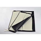 CAPOTE FIAT PANDA IIS GRANA DAINO PVC NERO PARTE ANTERIORE E POSTERIORE