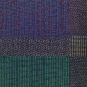 TESSUTO FIAR PUNTO QUADRI BLU / ROSSO ACCOPPIATO MM.2,5 CON MAGLINA