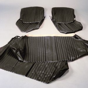 KIT FODERE FIAT 500L IN FINTA PELLE NERA SERIE COMPRENSIVA DI 6 PEZZI