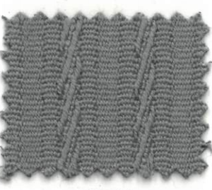 TESSUTO OPERATO GRIGIO PER AUTO D'EPOCA