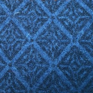 PANNO BLU ROMBOIDALE