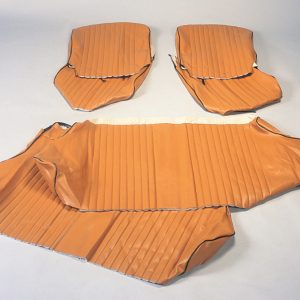 FODERA 500L IN FINTA PELLE OCRA SERIE COMPRENSIVA DI 6 PEZZI