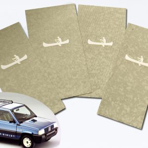 KIT QUADROTTE FIAT PANDA SISLEY (4 PEZZI) COLORE BEIGE