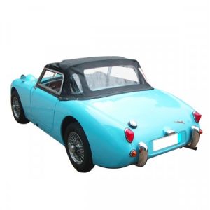 CAPOTE AUSTIN HAELEY SPRITE MK2 IN STAYFAST CON LUNOTTO IN PVC IN 3 PARTI (1961 - 1964)