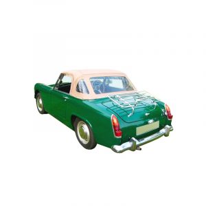 CAPOTE AUSTIN HEALEY SPRITE MK4 IN STAYFAST CON LUNOTTO IN PVC IN 3 PARTI (1970 - 1971)
