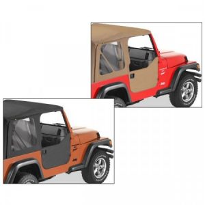 KIT MEZZA PORTA JEEP WRANGLER TJ IN PVC (1997 - 2002)