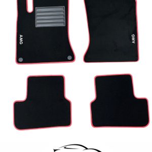 Tappetini Mercedes CLA Coupe / Shooting Brake 2013-2019 con scritta