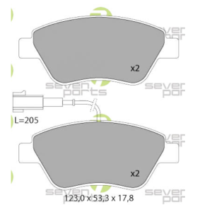 PASTIGLIE FRENI ALFA ROMEO MITO 1.4 - 1.4 16V MULTIJET
